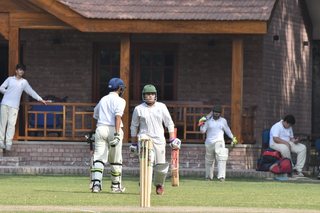 U 14 Cricketers Flex Their Muscles