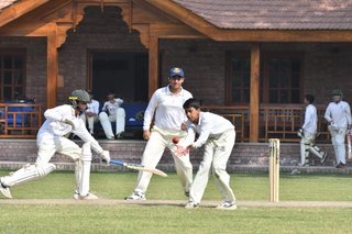 U 14 Cricketers Flex Their Muscles