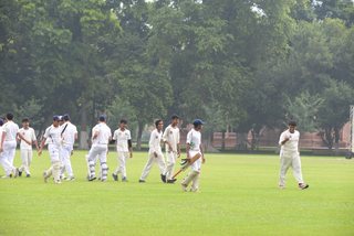 U 16 Cricketers Dominate Again