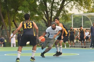 The opening of the Dawood Basketball Centre