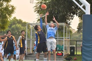 The opening of the Dawood Basketball Centre