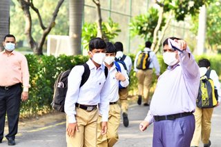 First Day at School After Summer Holidays