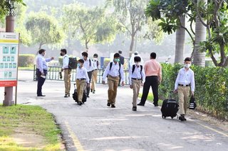 First Day at School After Summer Holidays