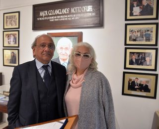 Inauguration of Maj.G.D.Langlands Room