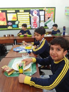 Dining Classes at Junior School