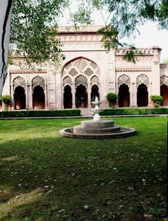 This is a photo of a monument in Pakistan identified as the