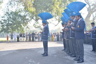 Flag hoisting On Pakistan Day