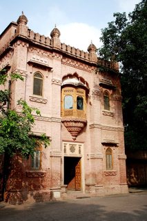 This is a photo of a monument in Pakistan identified as the