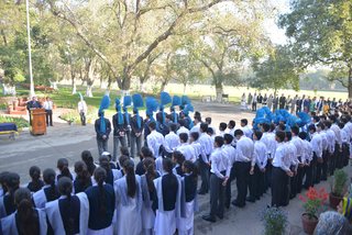 Flag hoisting On Pakistan Day