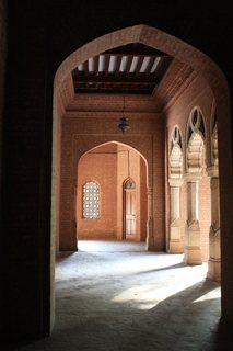 This is a photo of a monument in Pakistan identified as the