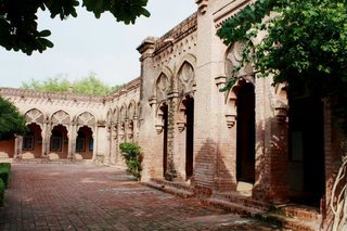 This is a photo of a monument in Pakistan identified as the