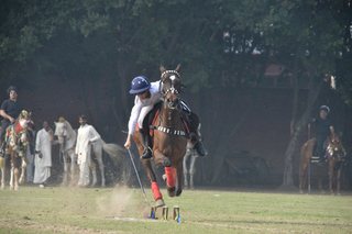 Tent pegging, Polo Club