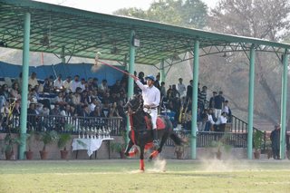 Tent pegging, Polo Club