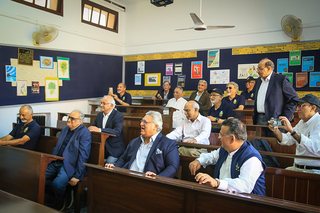 The Class of 1975 returns to Aitchison 50 years later
