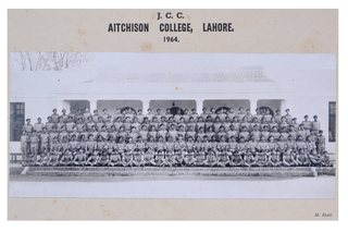 1964 - Junior Cadet Corps in 1964. In 1964 the Cadets provided Guard of Honour at the Founder's Day and the opening of the New Junior School by President of Pakistan, Field Marshal Muhammad Ayub Khan.