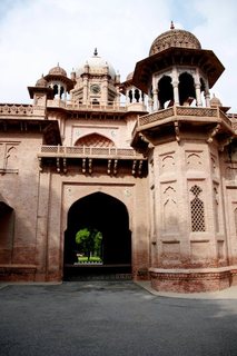 This is a photo of a monument in Pakistan identified as the