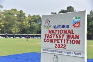 1st Aitchison National Fastest Man Competition 2022